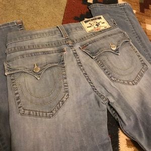 True religion jean flap pocket